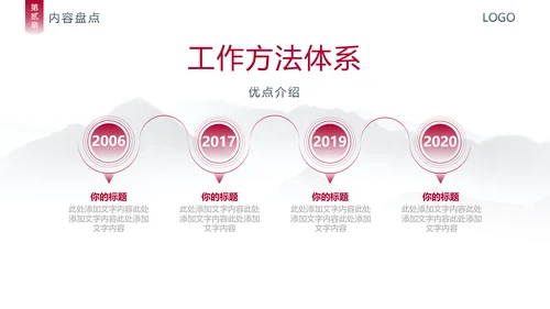 风云城市世界著名地标年终汇报通用PPT模板