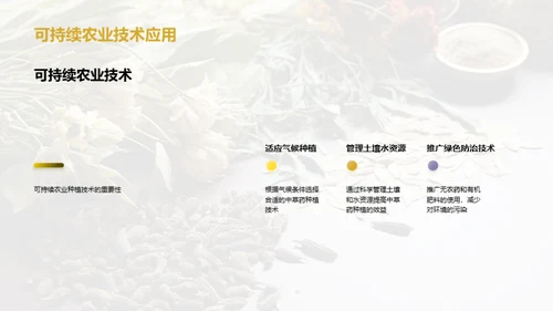 绿色农业：中草药种植新视角