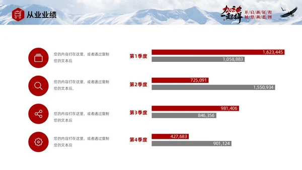 蓝色实拍商务励志个人年终工作总结工作汇报工作计划PPT工作总结年终总结