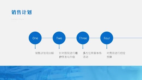 医药行业销售述职报告通用PPT模板