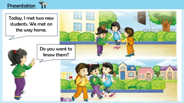 Unit 1 We have new friends .Lesson 5--lesson 6 课件(