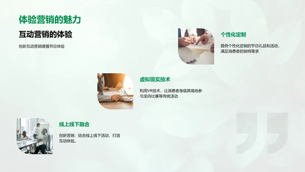 端午节营销策略报告PPT模板
