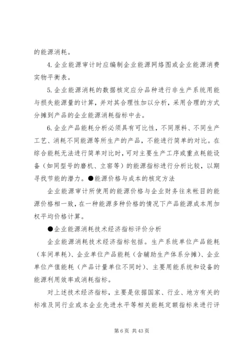 企业能源统计与审计.docx