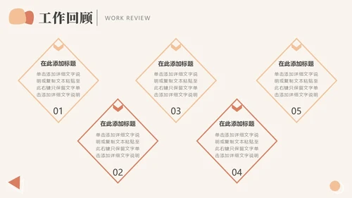 莫兰迪色简约商务风个人年终总结汇报PPT模板年中总结