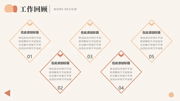 莫兰迪色简约商务风个人年终总结汇报PPT模板年中总结
