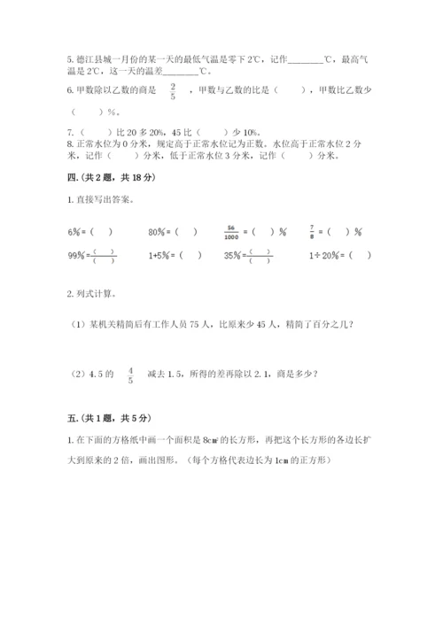 小升初数学综合练习试题附答案.docx