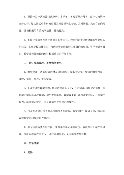 六年级、九年级目标管理责任书.docx