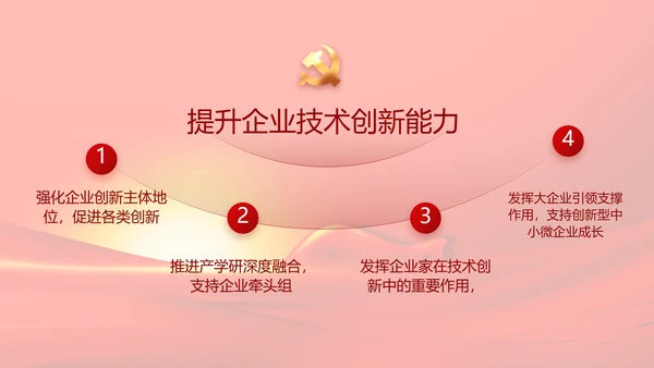 红色党员风采展示年终工作总结PPT