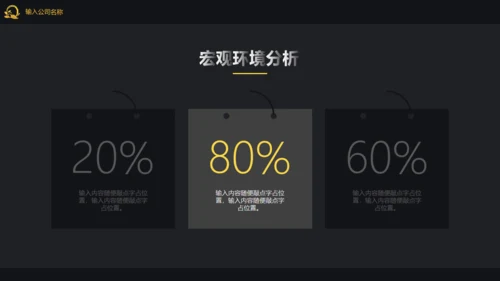 高端大气企业宣传介绍公司通用PPT模板