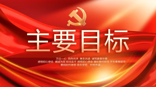 党支部党员大会工作总结汇报动态PPT