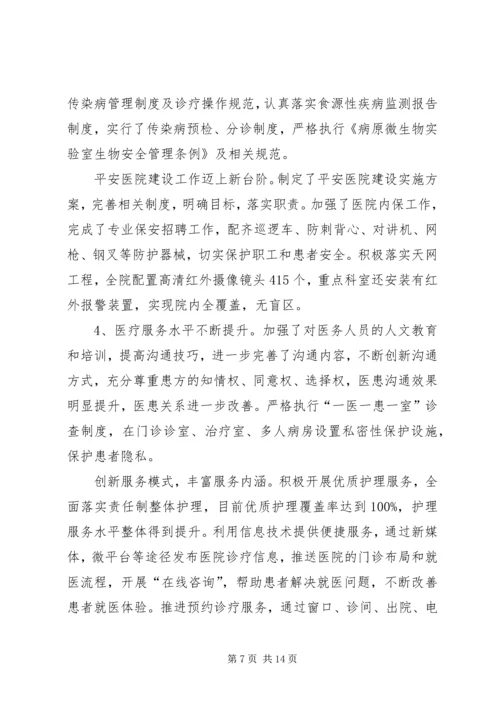 大型医院巡查情况汇报.docx
