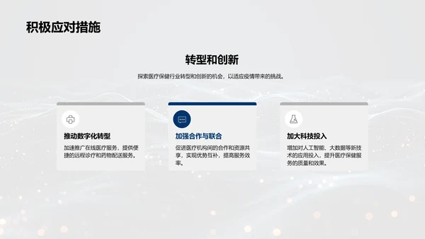 疫情推动医保行业变革PPT模板