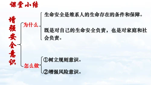 9.1增强安全意识 课件（18张PPT）