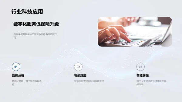 保险行业数字化转型PPT模板