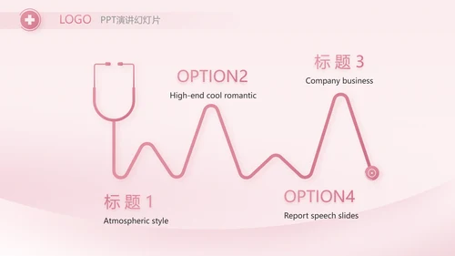 粉色医疗护士护理工作汇报动态PPT