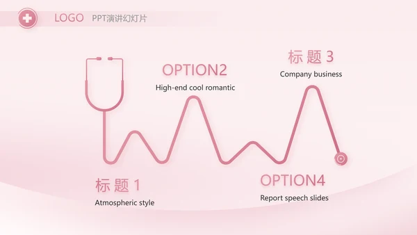 粉色医疗护士护理工作汇报动态PPT