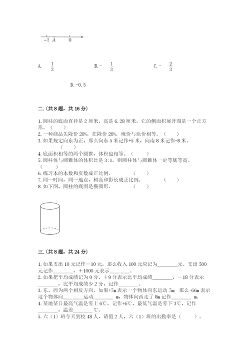 青岛版数学小升初模拟试卷含答案（综合题）.docx