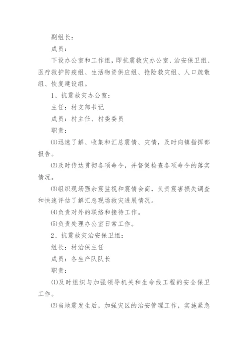 防灾减灾应急预案.docx
