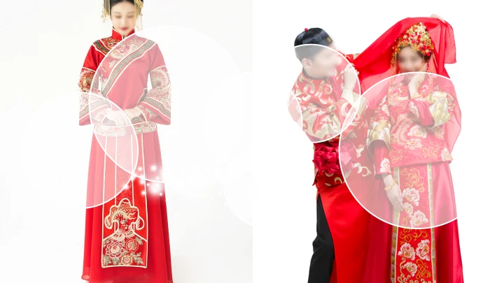 喜庆中式婚礼邀请函通用PPT电子相册模板