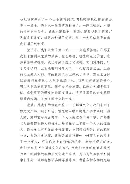 研学旅行活动总结【精选7篇】.docx