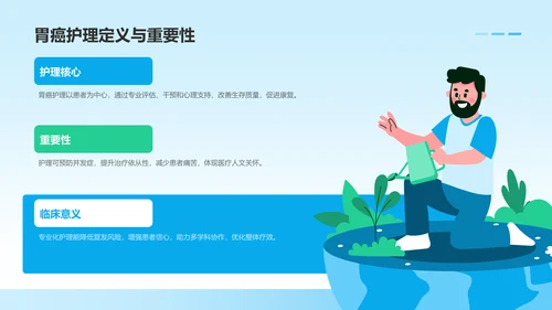 胃癌护理个案临床汇报PPT模板