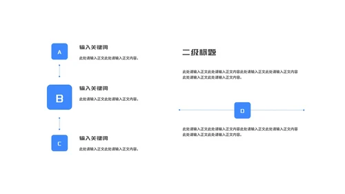 几何风办公岗位年终述职报告PPT模板