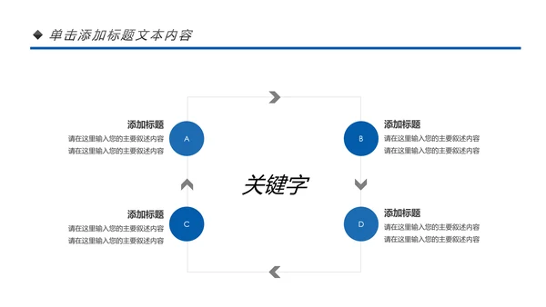 蓝色2020企业市场调研报告数据分析汇报PPT