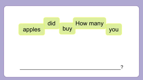 Module 2 Unit 1  What did you buy? 课件(共37张PPT)