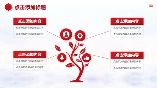 红色高端公司介绍企业宣传商业计划书产品介绍推广合作品牌介绍PPT模板