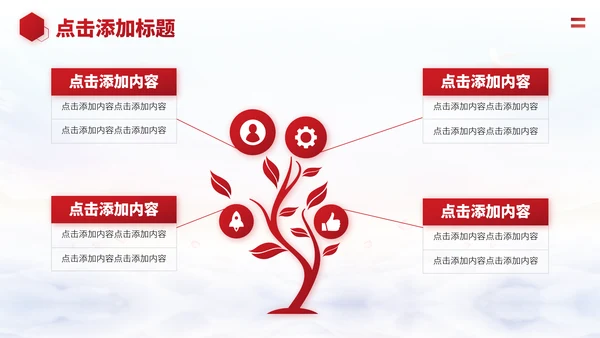红色高端公司介绍企业宣传商业计划书产品介绍推广合作品牌介绍PPT模板