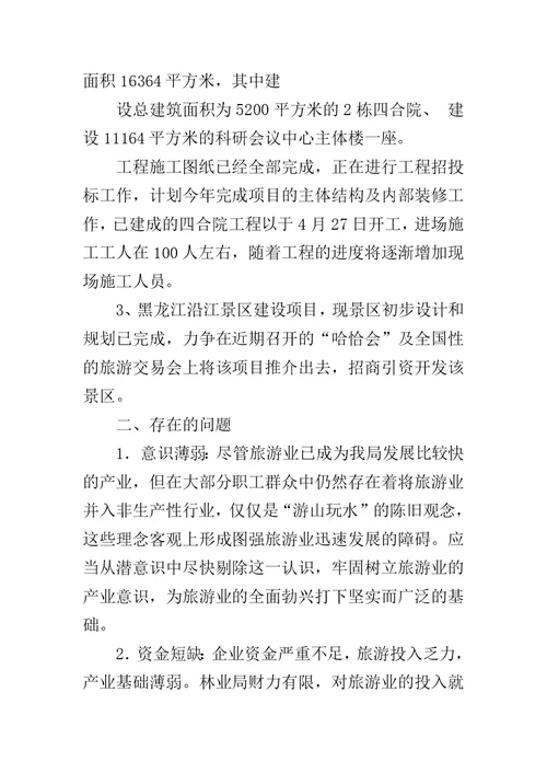 上半年旅游安全工作总结范文