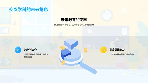 交叉学科导论PPT模板