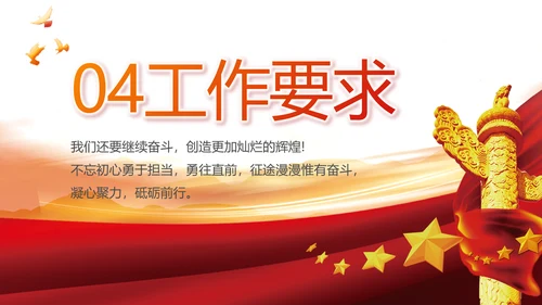 七一讲话党课党史学习教育动态PPT