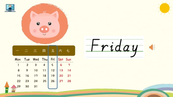Unit 2 My week Part A Let's learn & Let's play课件（共