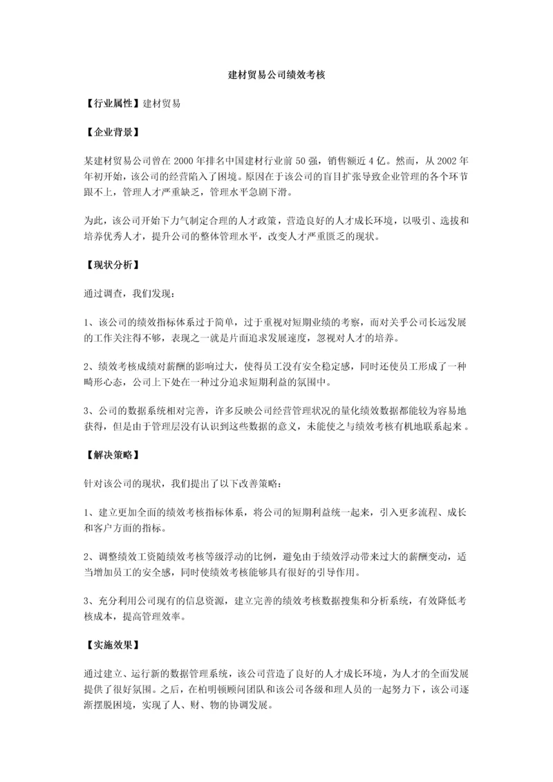 建材贸易公司绩效考核.docx