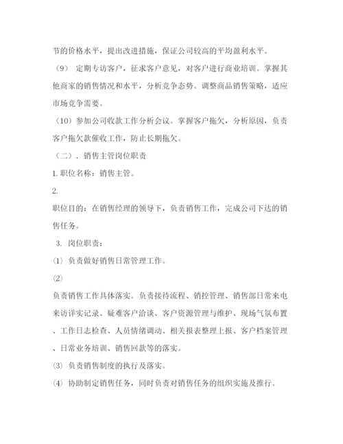 2022销售部管理规章制度.docx