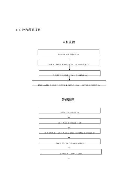 浙江医药高等专科学校科研管理工作标准流程.docx