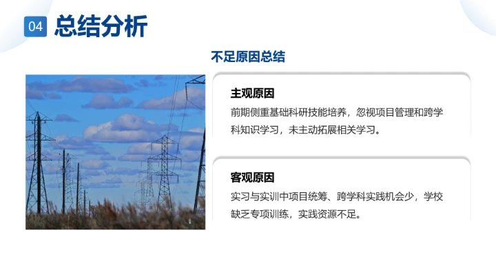 电气工程和自动化专业大学生职业生涯规划通用PPT模版