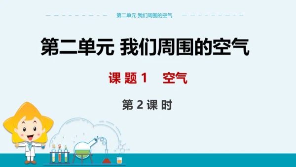 【轻松备课】人教版化学九年级上 第二单元 课题1 空气（第2课时）教学课件