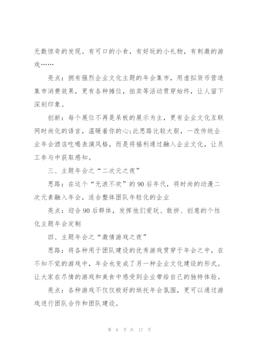 2022年会活动策划范文5篇.docx