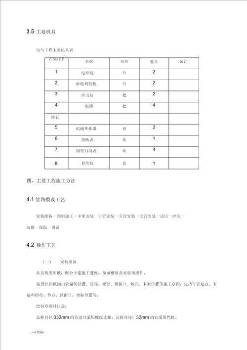 建筑采暖施工方案