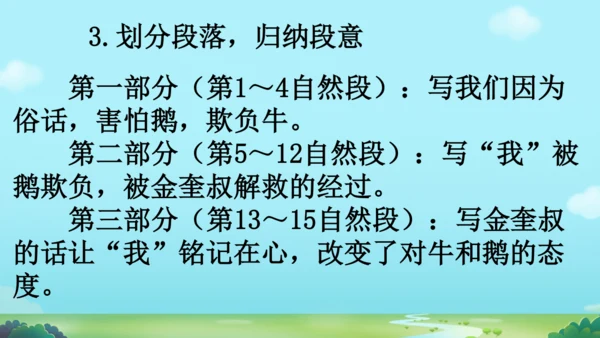 18 牛和鹅   课件