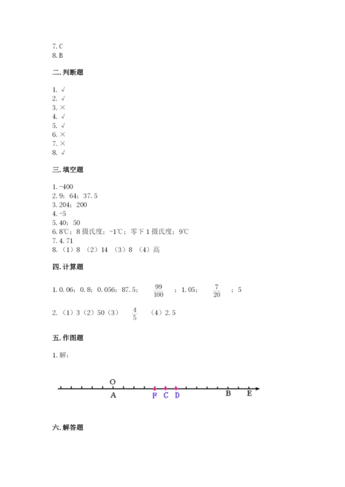 小升初六年级期末测试卷word.docx