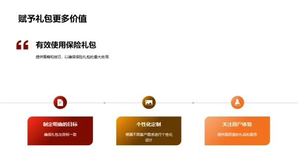 创新之选：保险礼包