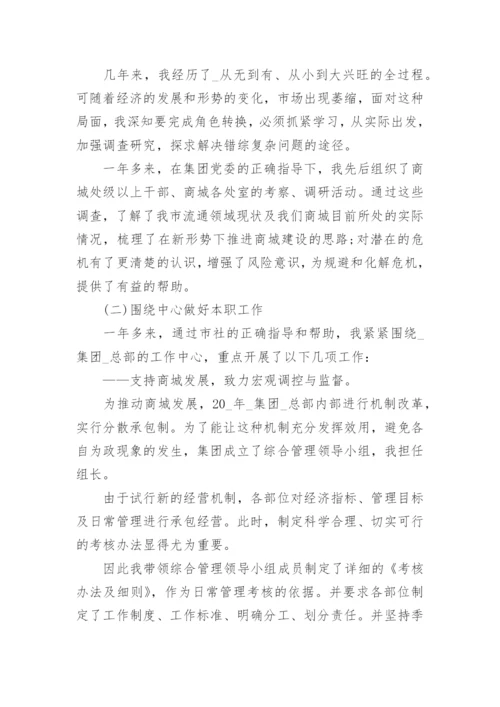 副总经理述职报告集锦.docx