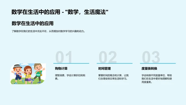 游戏化数学教学报告PPT模板