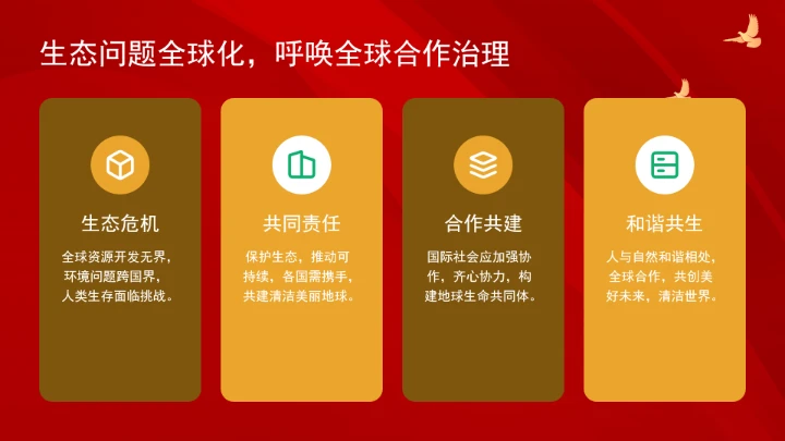 深刻领悟重要领导生态文明思想的世界意义ppt课件