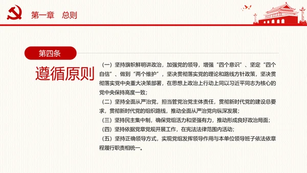 中国共产党党组工作条例学习解读党课PPT