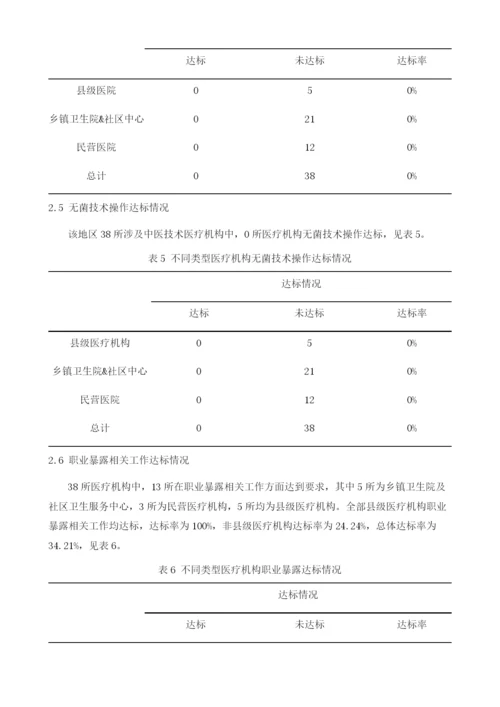 针刺技术相关性感染防控措施依从性的调查研究.docx