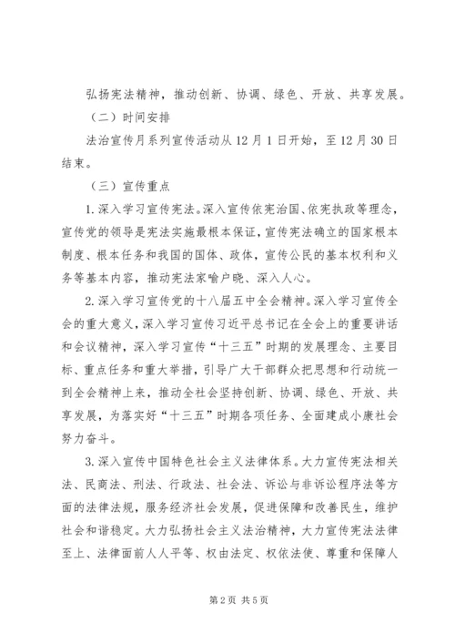 交通运输局法治宣传月宣传活动工作方案.docx